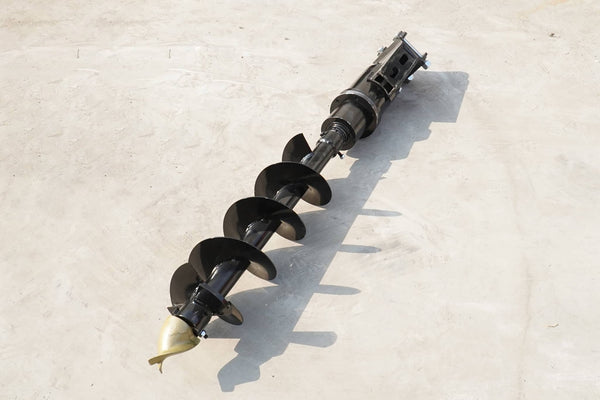 Labadi Engineering Auger Attachment for Excavators Designed for Efficient Ground Drilling
