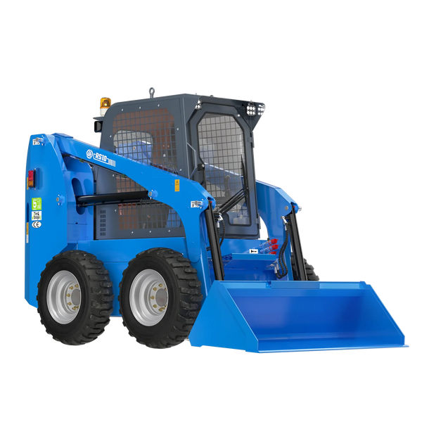 Blue Labadi Engineering Skid Steer Loader with Robust Design for Construction Projects