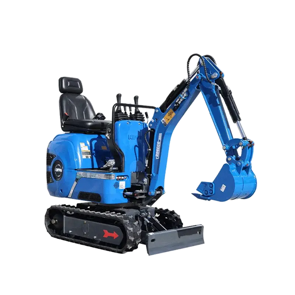 Labadi Engineering Mini Excavator with Blue Color and Compact Design for Efficient Digging