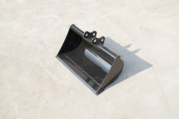 Rippa Australia excavator attachment Mud Bucket in black for digging and loading operations