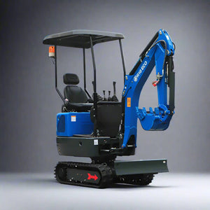 R10 Mini Excavator with Kubota Engine and Hydraulic Quick Hitch