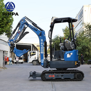 R18 PRO Excavator with Kubota Engine and Hydraulic Quick Hitch