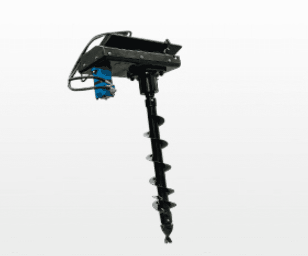 Rippa Australia Rotating Auger Attachment for Excavators featuring rotary hammer drilling capability